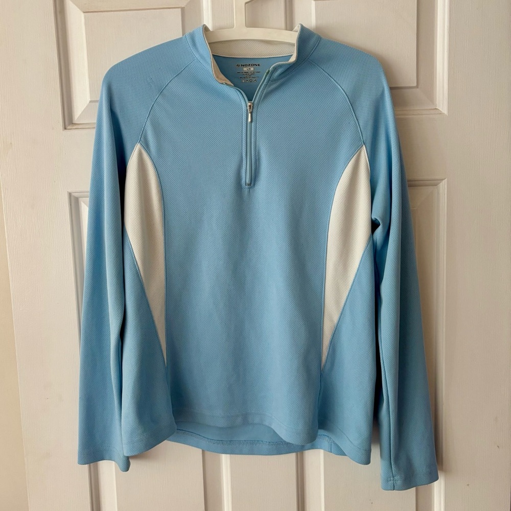 Nozone Quarter-Zip Pullover with UV Protection Women’s L